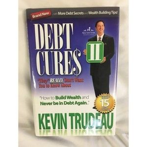Book-Kevin Trudeau Debt Cures 2 Book How to Build Wealth & Never Be n De…